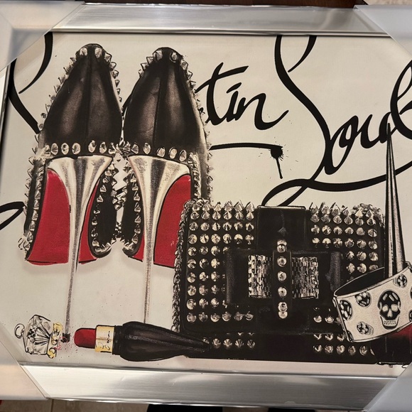 Other - LOUBOUTIN  Print Painting